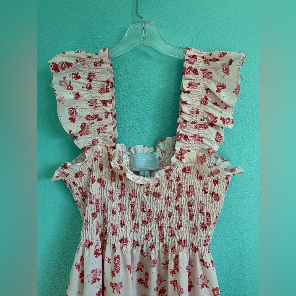 ✨NWOT Hill House The Crepe Ellie Nap Dress, Love Letters - Picture 4 of 7